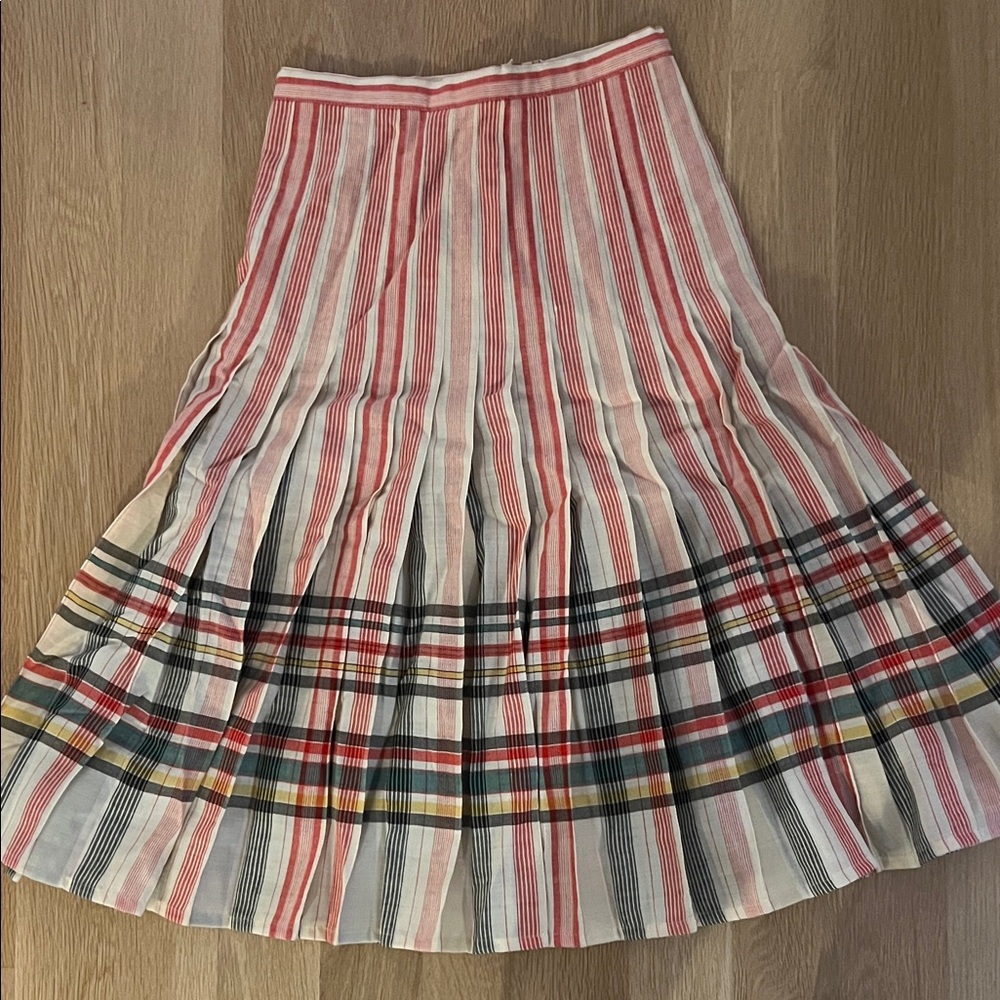 Tootal Vintage Sz 6 Tartan Plaid Wool